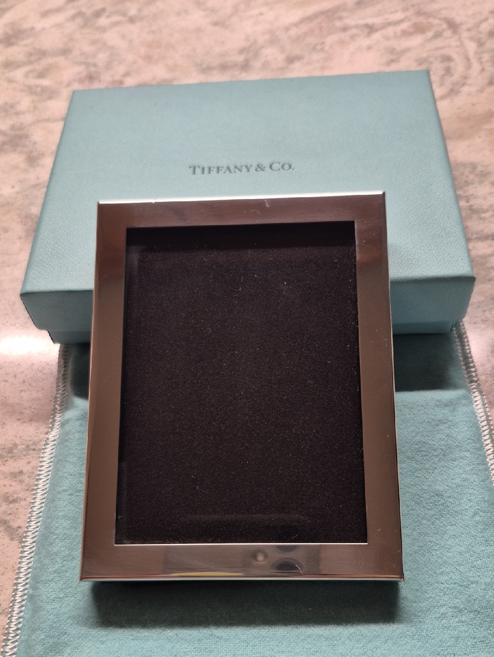 Tiffany & Co. Pewter Photo Frame